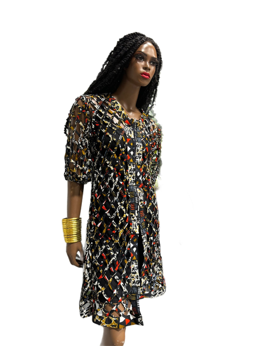 Sample: Abidjan Women’s kimono cover up - Trufacebygrace