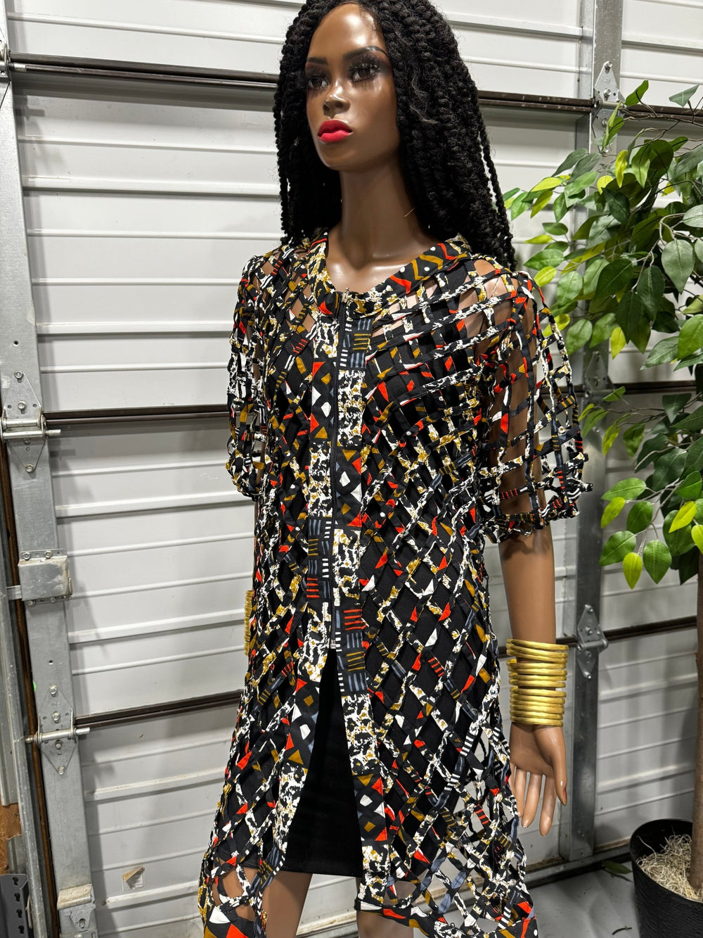 Sample: Abidjan Women’s kimono cover up - Trufacebygrace