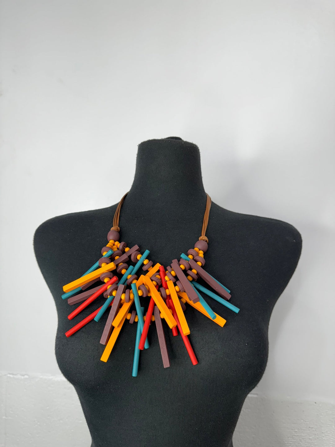 Sample : Ebony Spikes Layered Necklace - Trufacebygrace