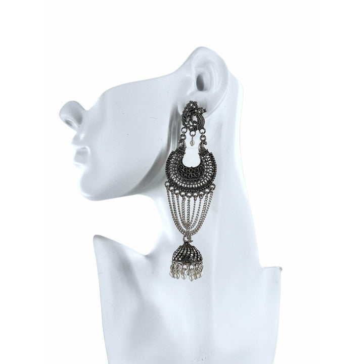 Sample: Faizal statement Jhumka earrings - Trufacebygrace