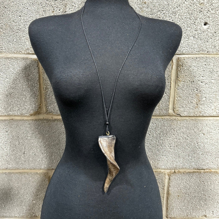 Sample: Genuine Horn Necklace - Trufacebygrace