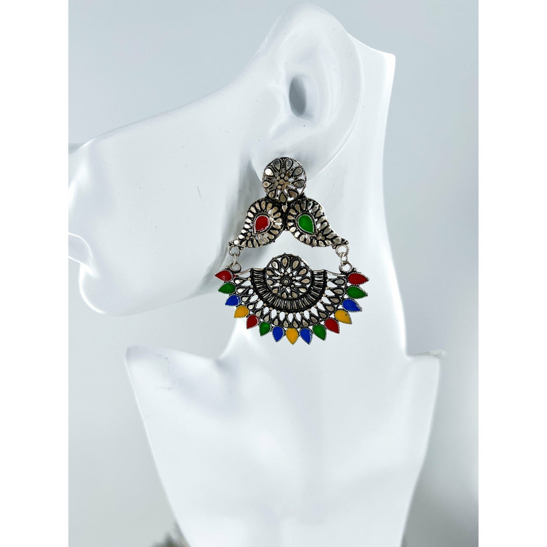 Sample: Kanaka statement Jhumka earrings - Trufacebygrace