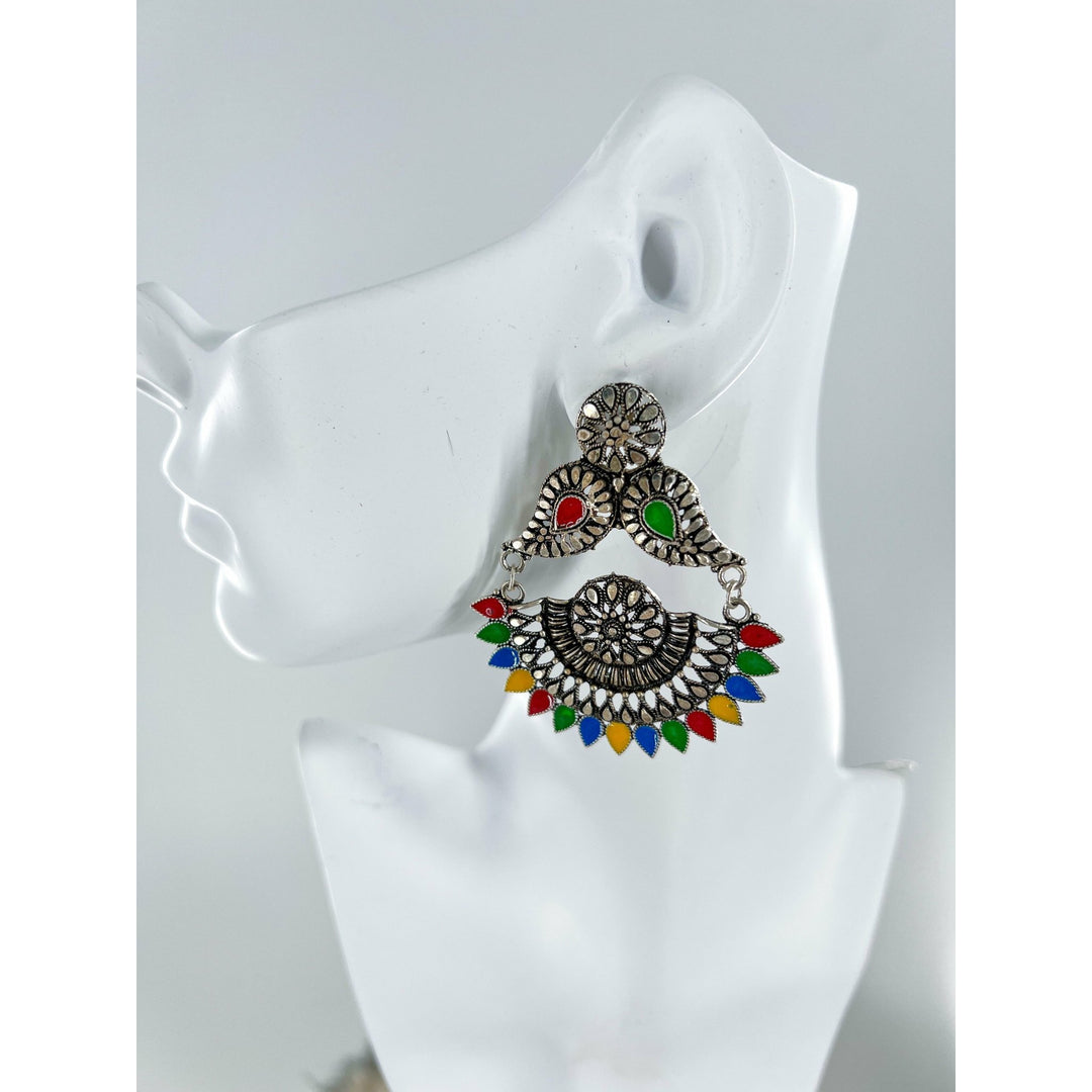 Sample: Kanaka statement Jhumka earrings - Trufacebygrace