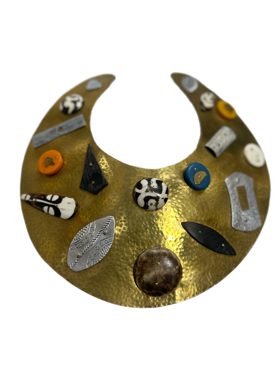 Sample : Remiksi Brass Collar Necklace - Trufacebygrace