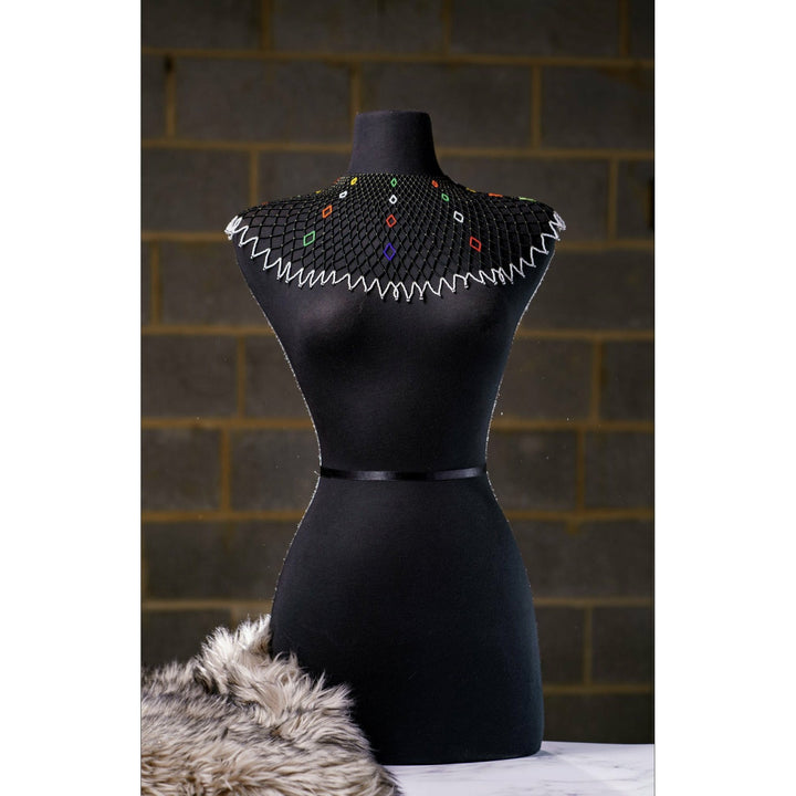 Sample: South African Beaded Bib Neckpiece - Trufacebygrace