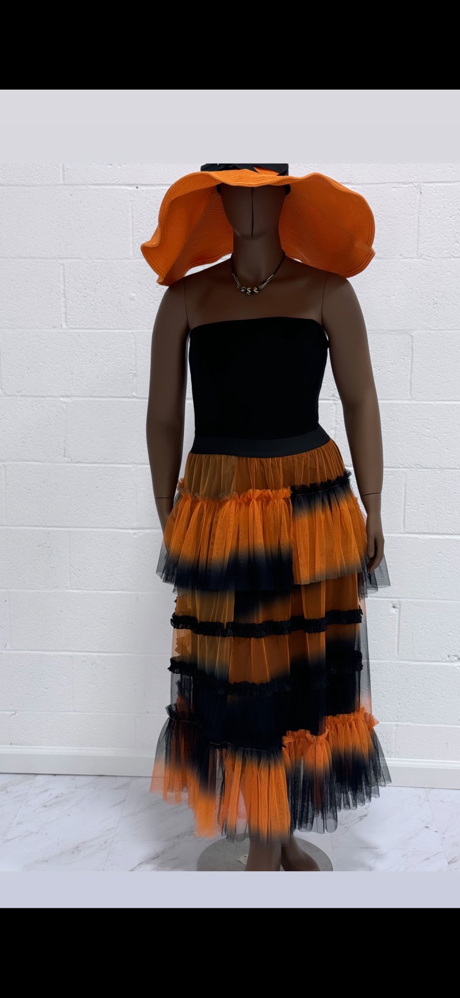 Sample: Sunset Tiered Skirt - XL - Trufacebygrace