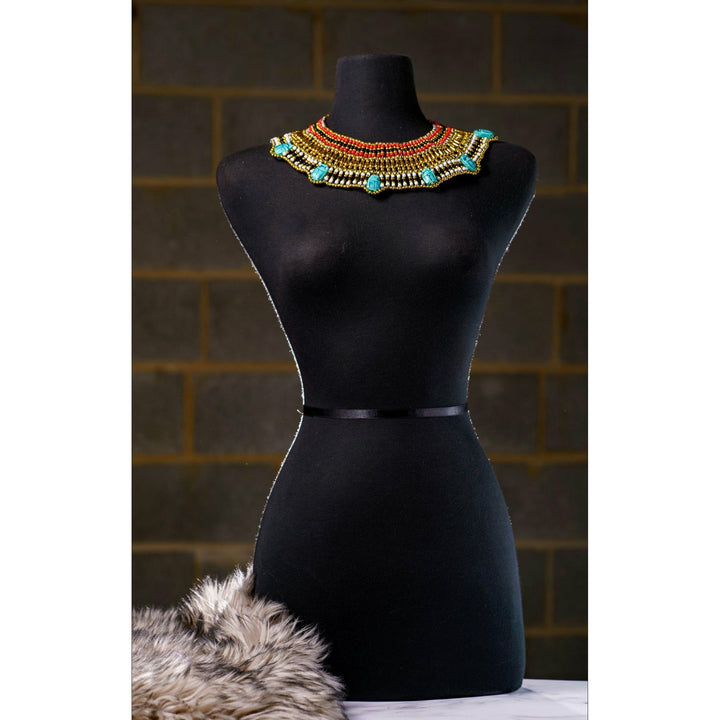 Sample: The Nefertiti Bib necklace - Trufacebygrace