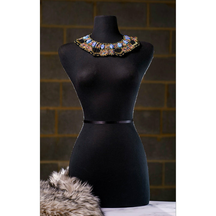 Sample: The Nefertiti Bib necklace - Trufacebygrace