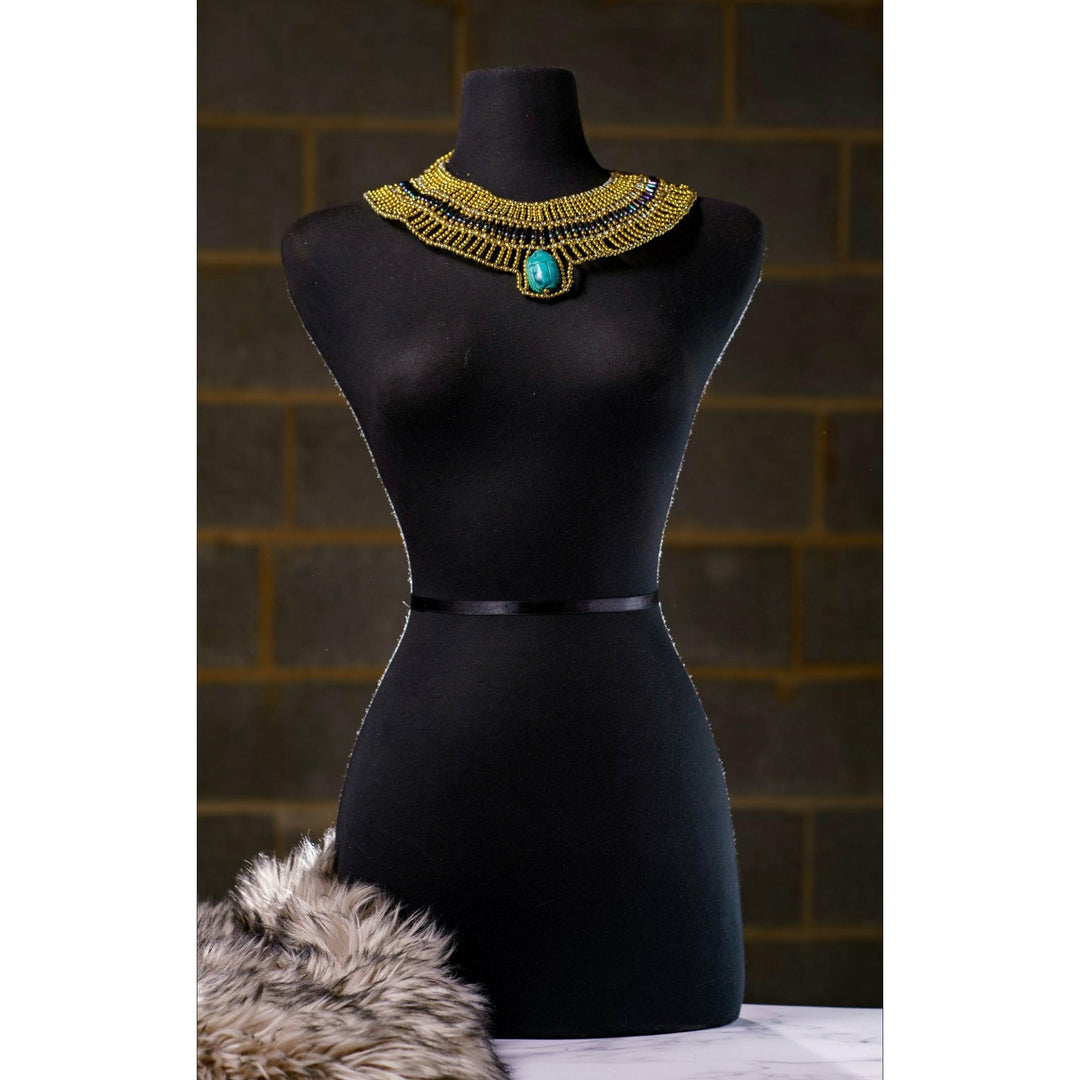 Sample: The Nefertiti Bib necklace - Trufacebygrace