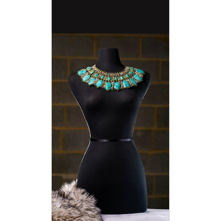 Sample: The Nefertiti Bib necklace - Trufacebygrace