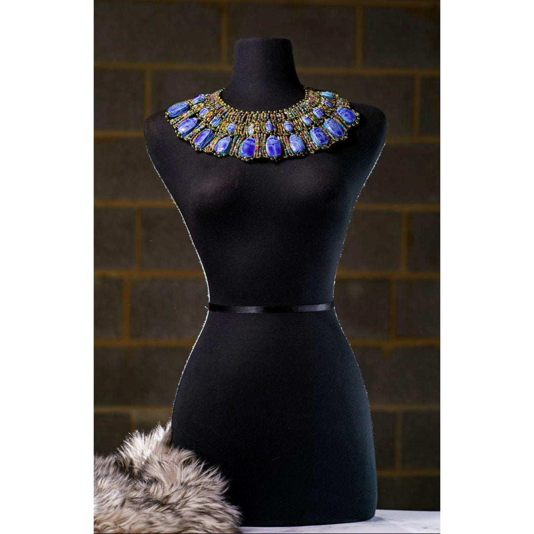 Sample: The Nefertiti Bib necklace - Trufacebygrace