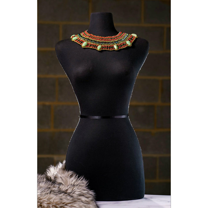 Sample: The Nefertiti Bib necklace - Trufacebygrace