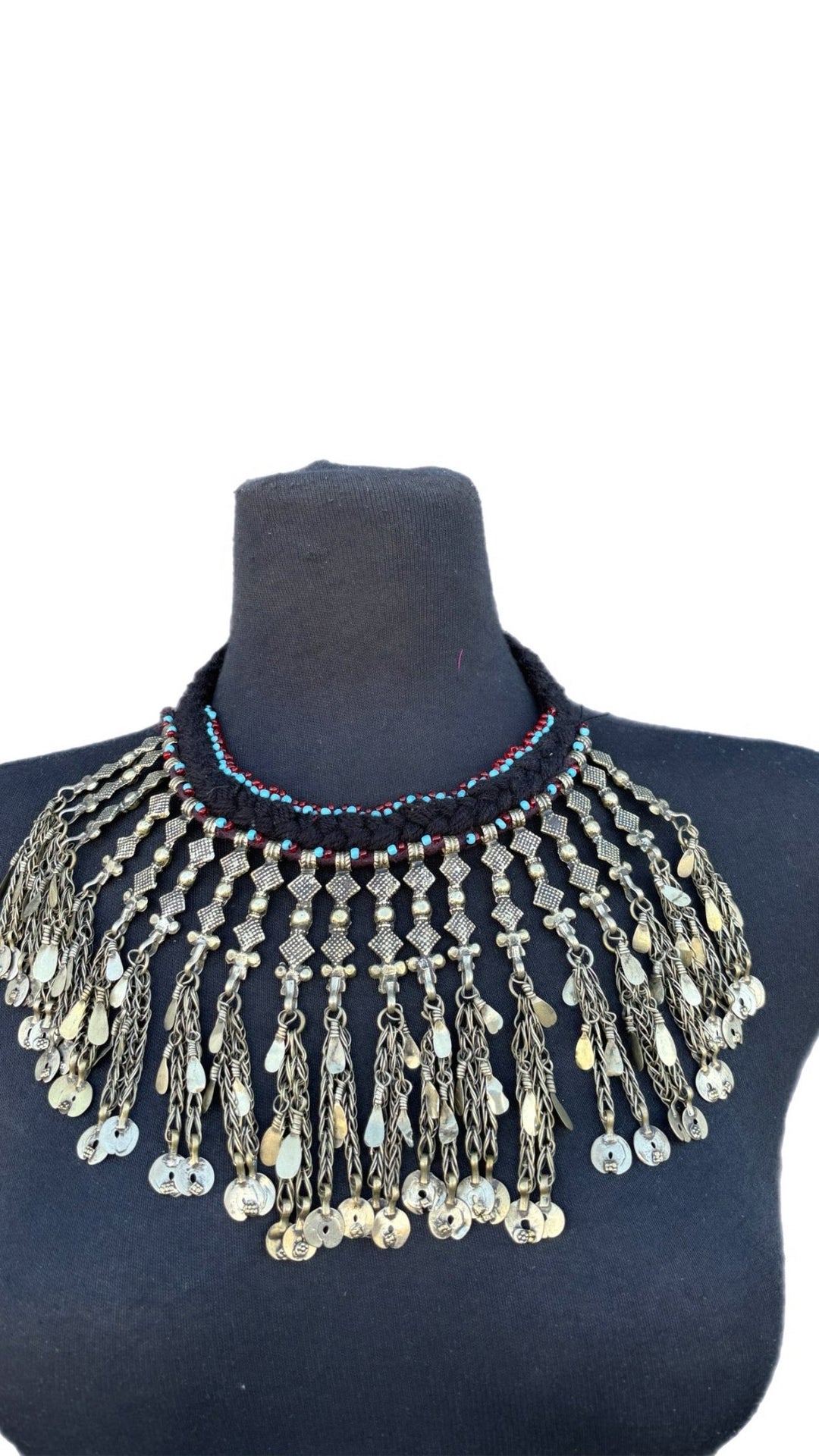 Sample : Vintage Coin Statement Necklace - Trufacebygrace