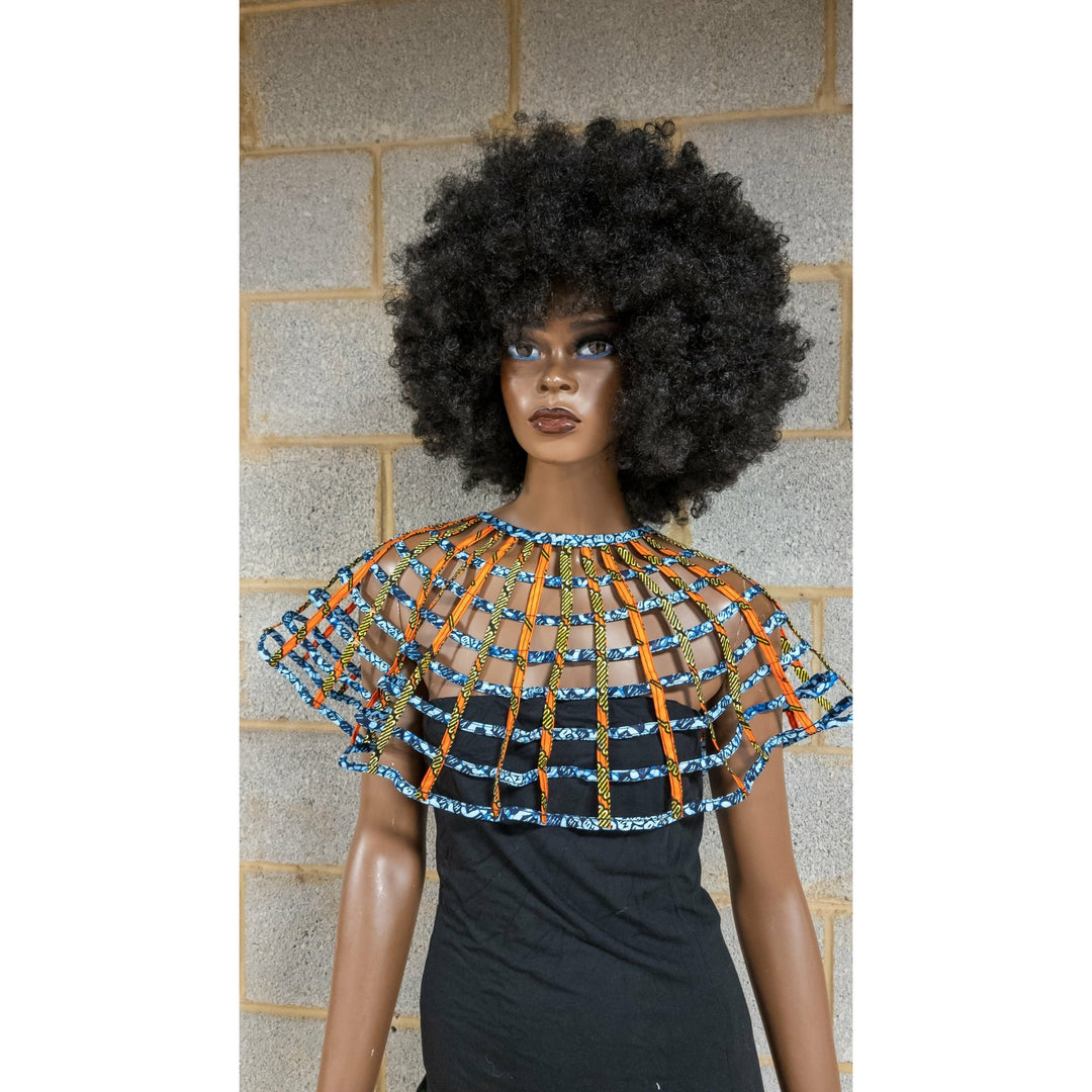 Samples: Ankara laced capes - Trufacebygrace