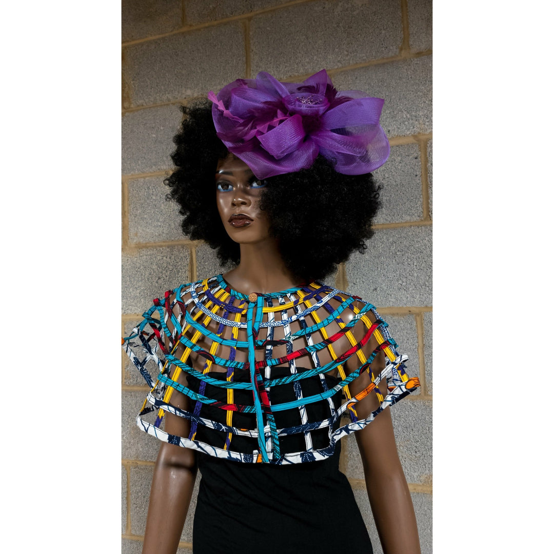 Samples: Ankara laced capes - Trufacebygrace