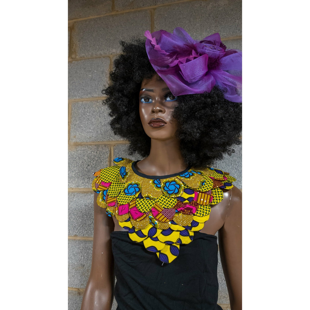 Samples: Ankara laced capes - Trufacebygrace