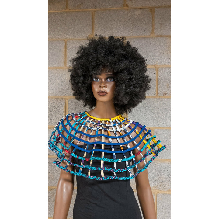 Samples: Ankara laced capes - Trufacebygrace