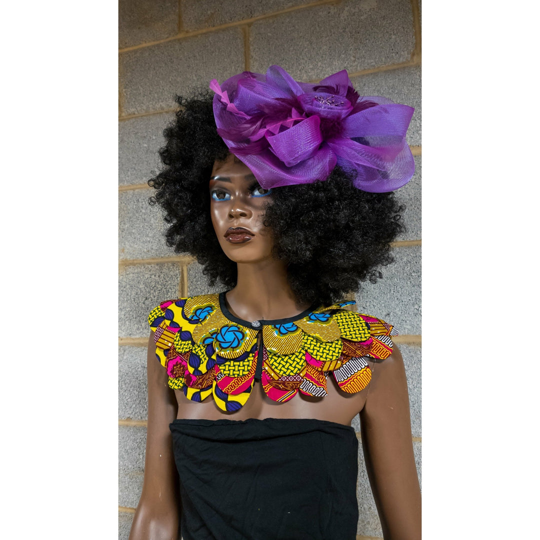 Samples: Ankara laced capes - Trufacebygrace