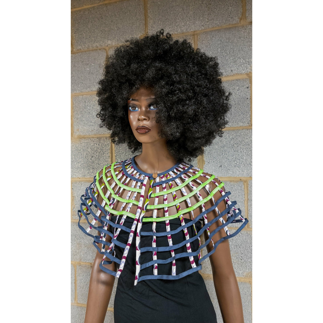 Samples: Ankara laced capes - Trufacebygrace