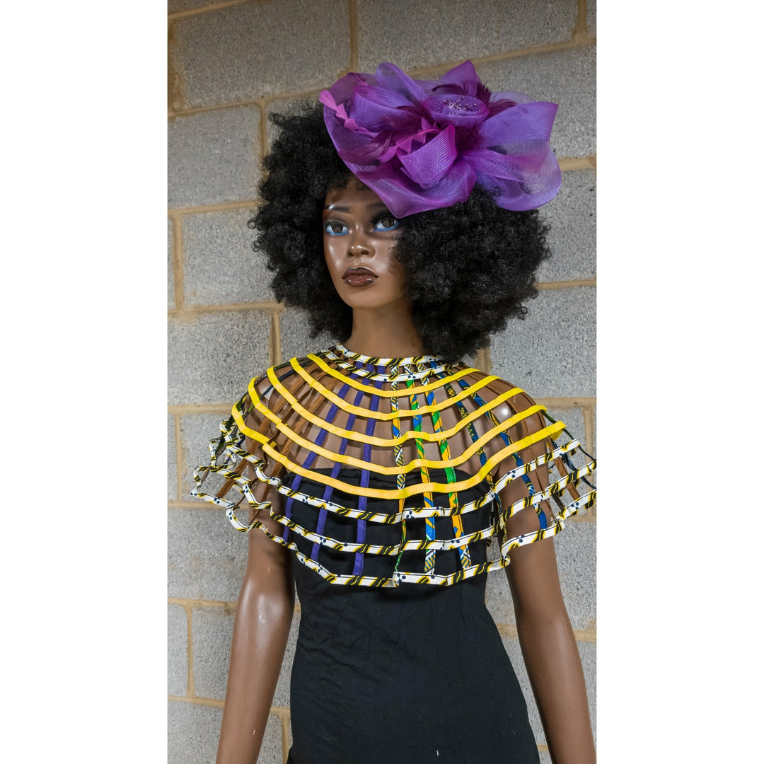 Samples: Ankara laced capes - Trufacebygrace