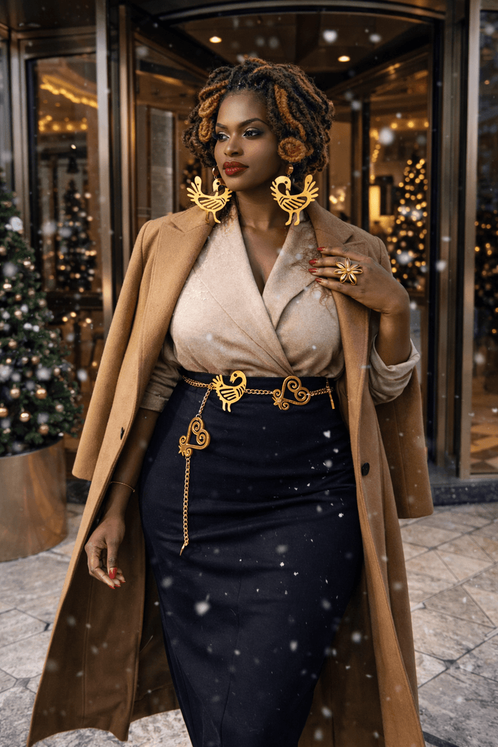 Sankofa Chain Belt - Trufacebygrace