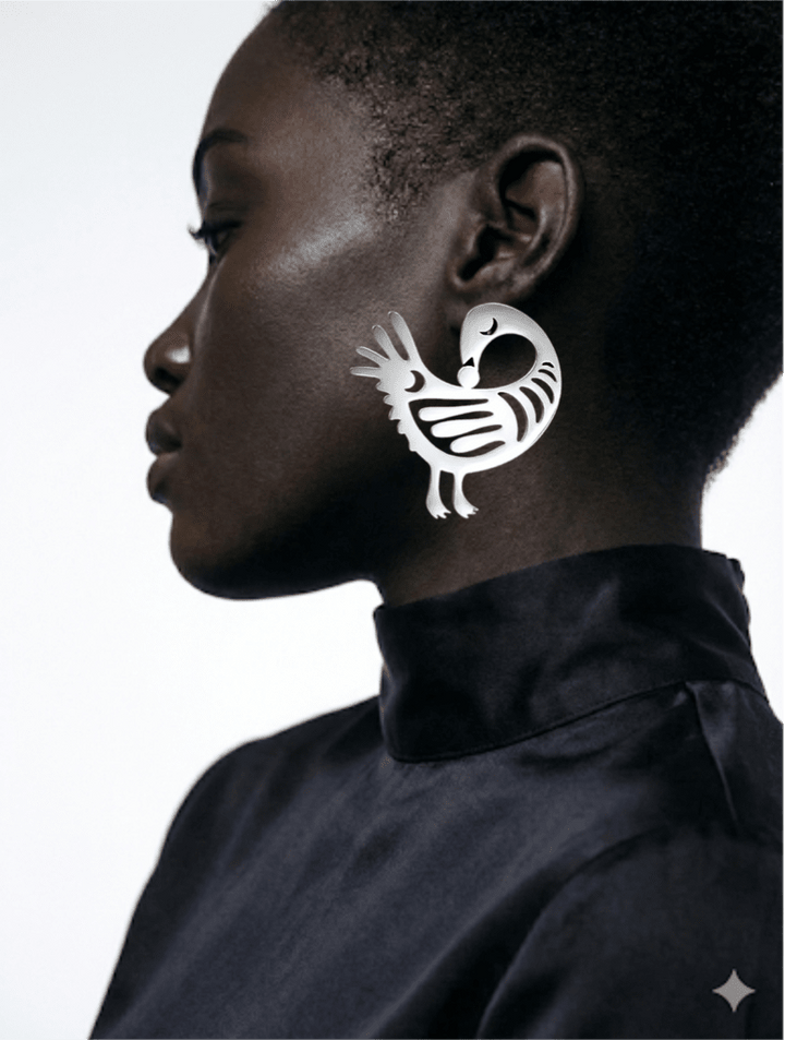 Sankofa Elegance Stud Earrings - Trufacebygrace
