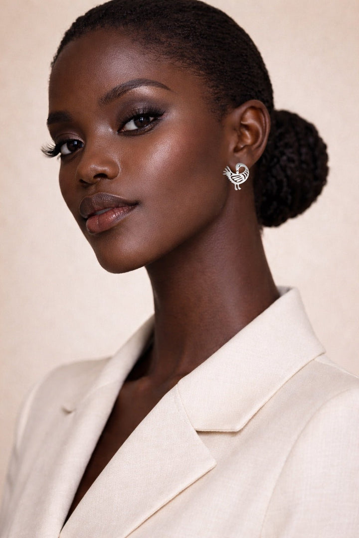 Sankofa Elegance Stud Earrings - Trufacebygrace