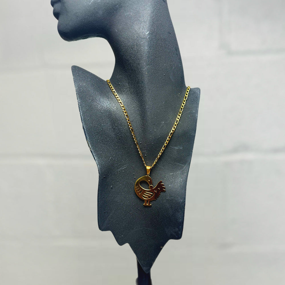 Sankofa Symbol Pendant Necklace - Trufacebygrace