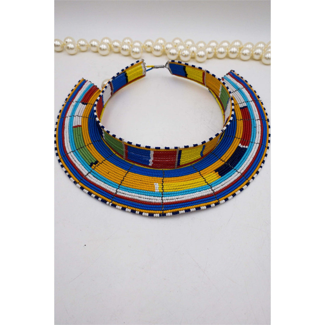 Sego Maasai Neckpiece - Trufacebygrace