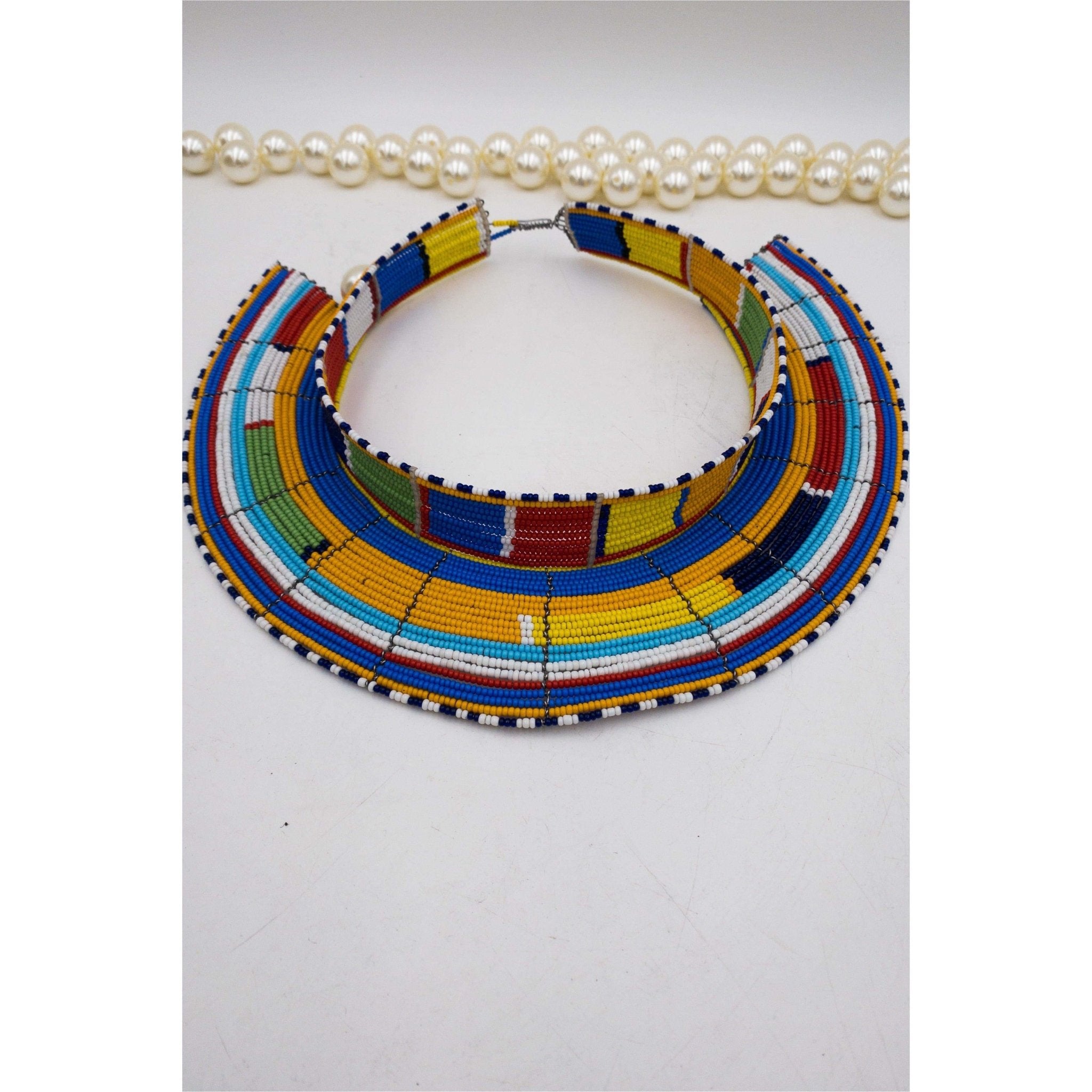 Sego Maasai Neckpiece - Trufacebygrace