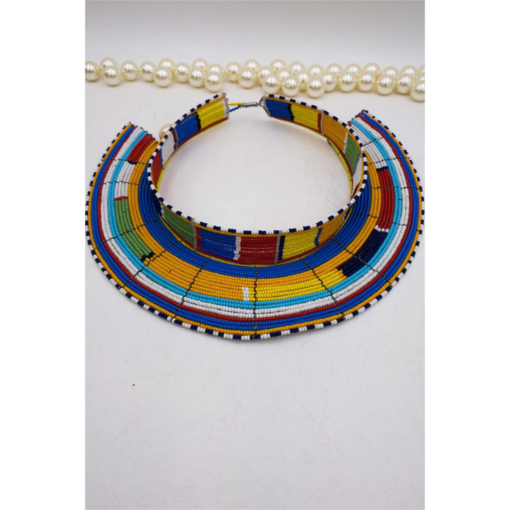 Sego Maasai Neckpiece - Trufacebygrace