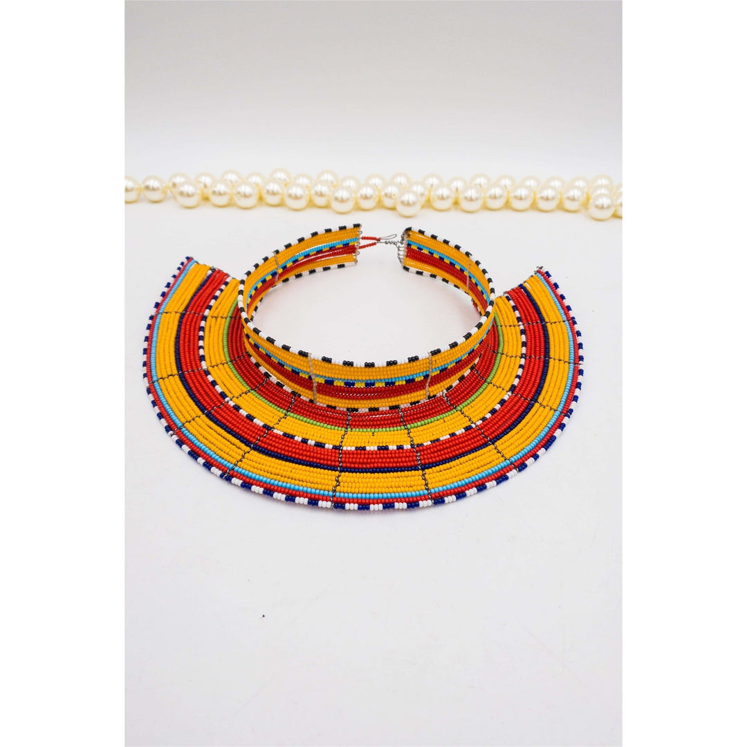 Sego Maasai Neckpiece - Trufacebygrace