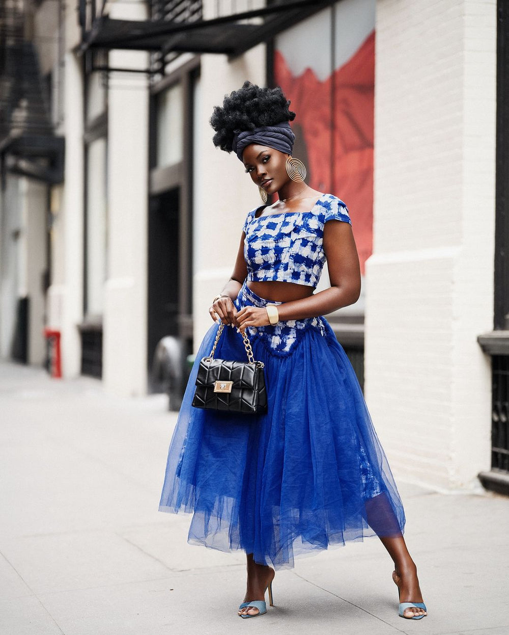 Sheila Bonsu Atelier: Exquisite Ghanaian Batik and Tulle Skirts and Sets - Trufacebygrace