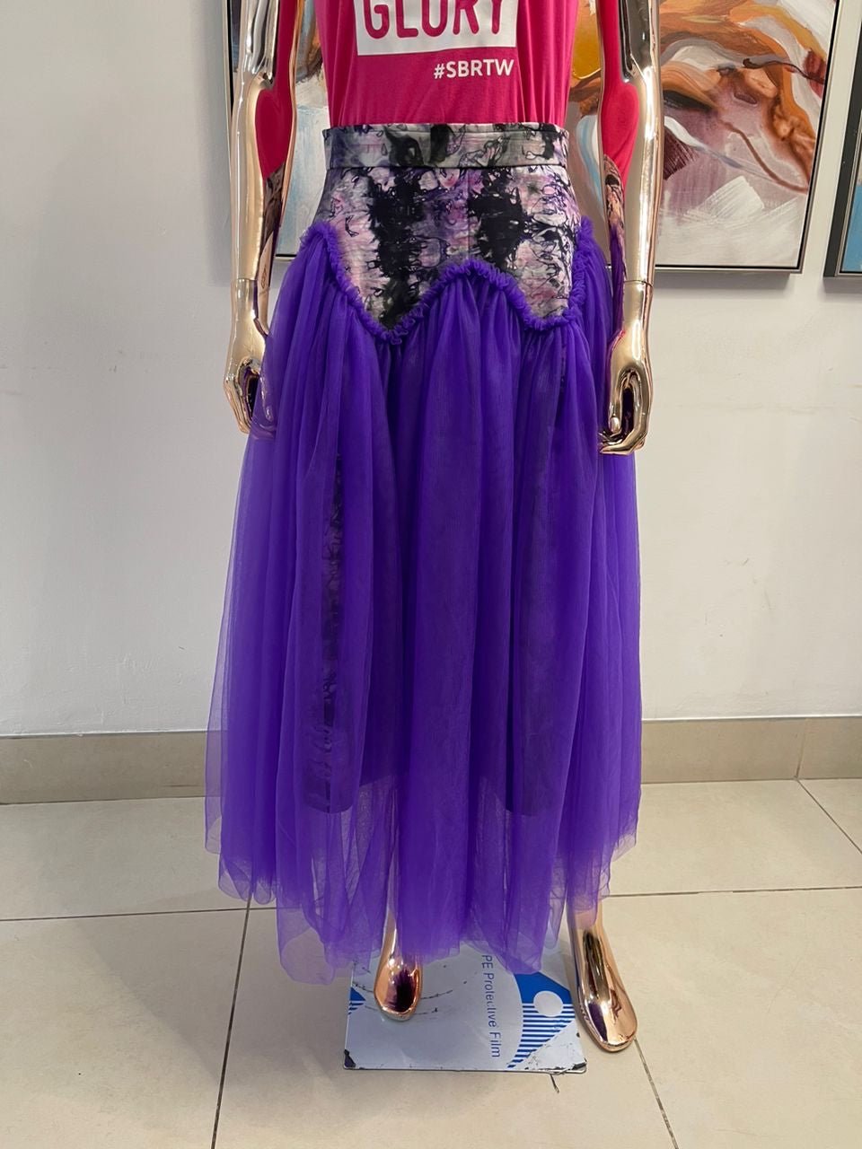 Sheila Bonsu Atelier: Exquisite Ghanaian Batik and Tulle Skirts and Sets - Trufacebygrace