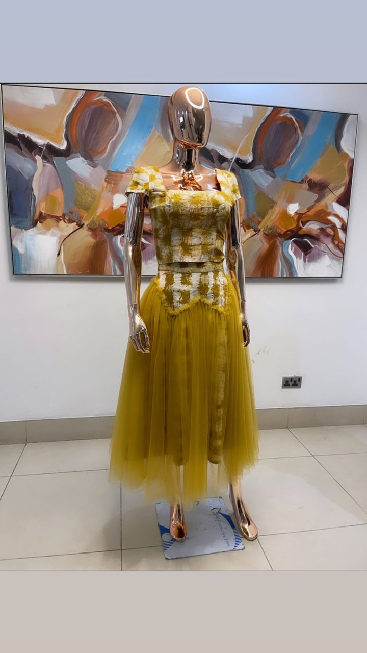 Sheila Bonsu Atelier: Exquisite Ghanaian Batik and Tulle Skirts and Sets - Trufacebygrace