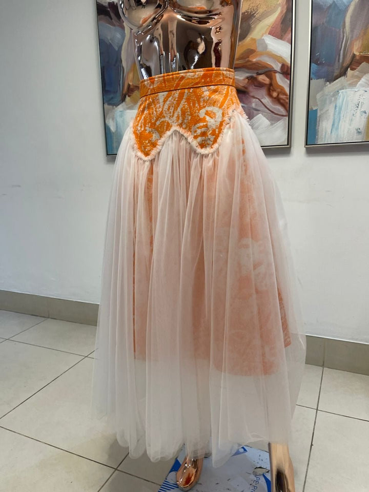 Sheila Bonsu Atelier: Exquisite Ghanaian Batik and Tulle Skirts and Sets - Trufacebygrace