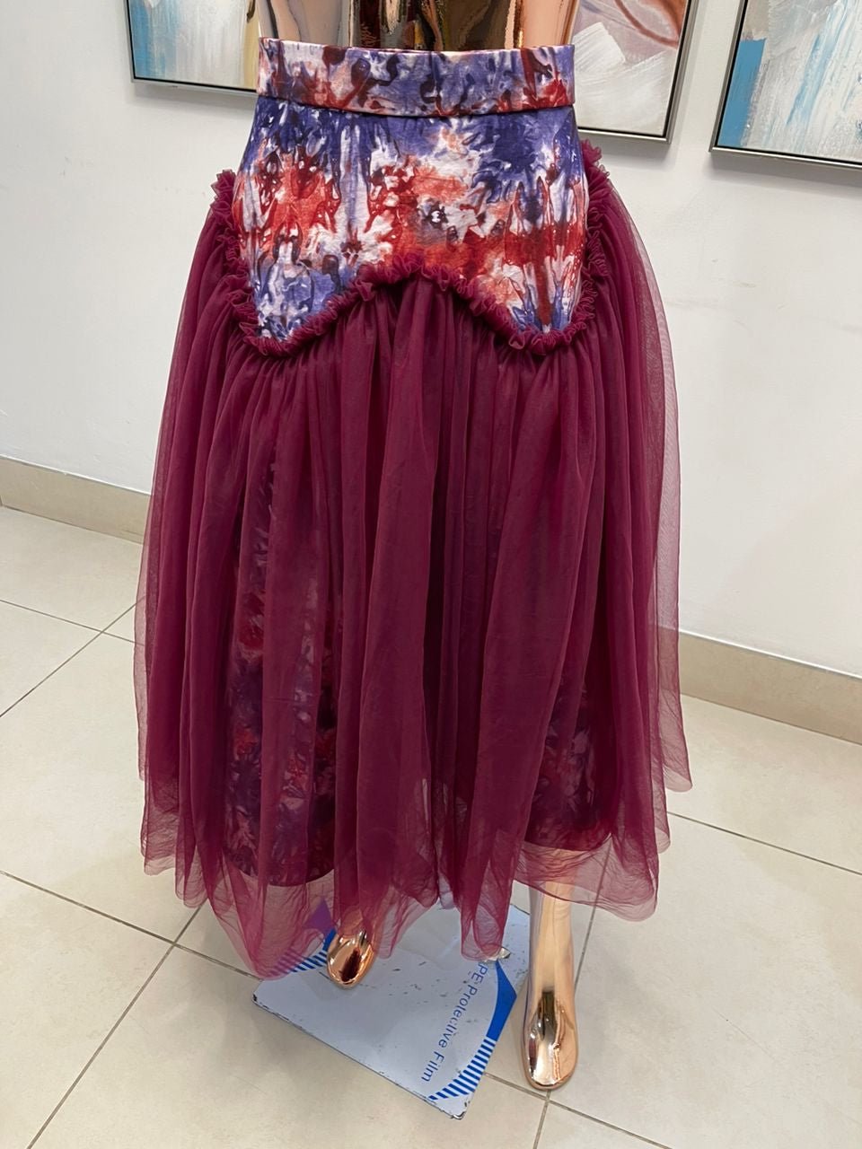 Sheila Bonsu Atelier: Exquisite Ghanaian Batik and Tulle Skirts and Sets - Trufacebygrace