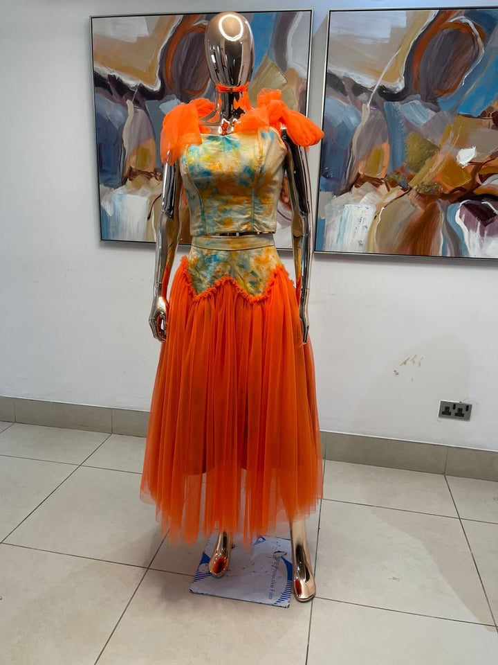 Sheila Bonsu Atelier: Exquisite Ghanaian Batik and Tulle Skirts and Sets - Trufacebygrace