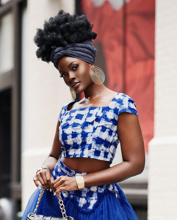 Sheila Bonsu Atelier: Exquisite Ghanaian Batik and Tulle Skirts and Sets - Trufacebygrace