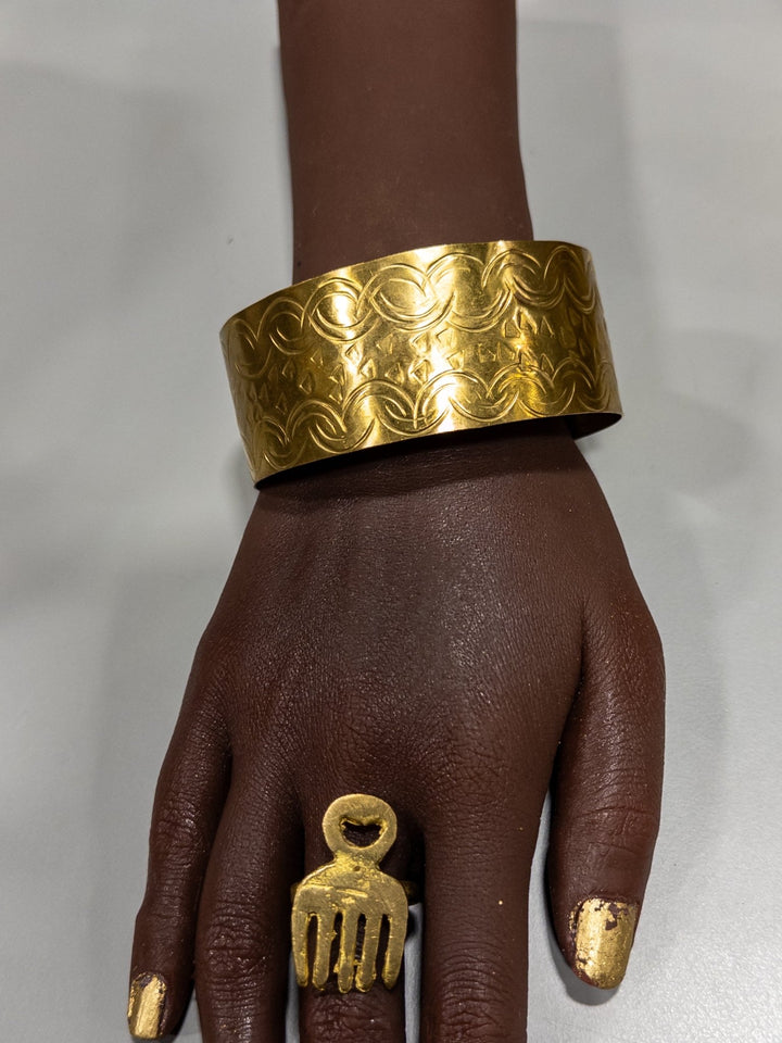 Simple Brass Bracelet - Trufacebygrace