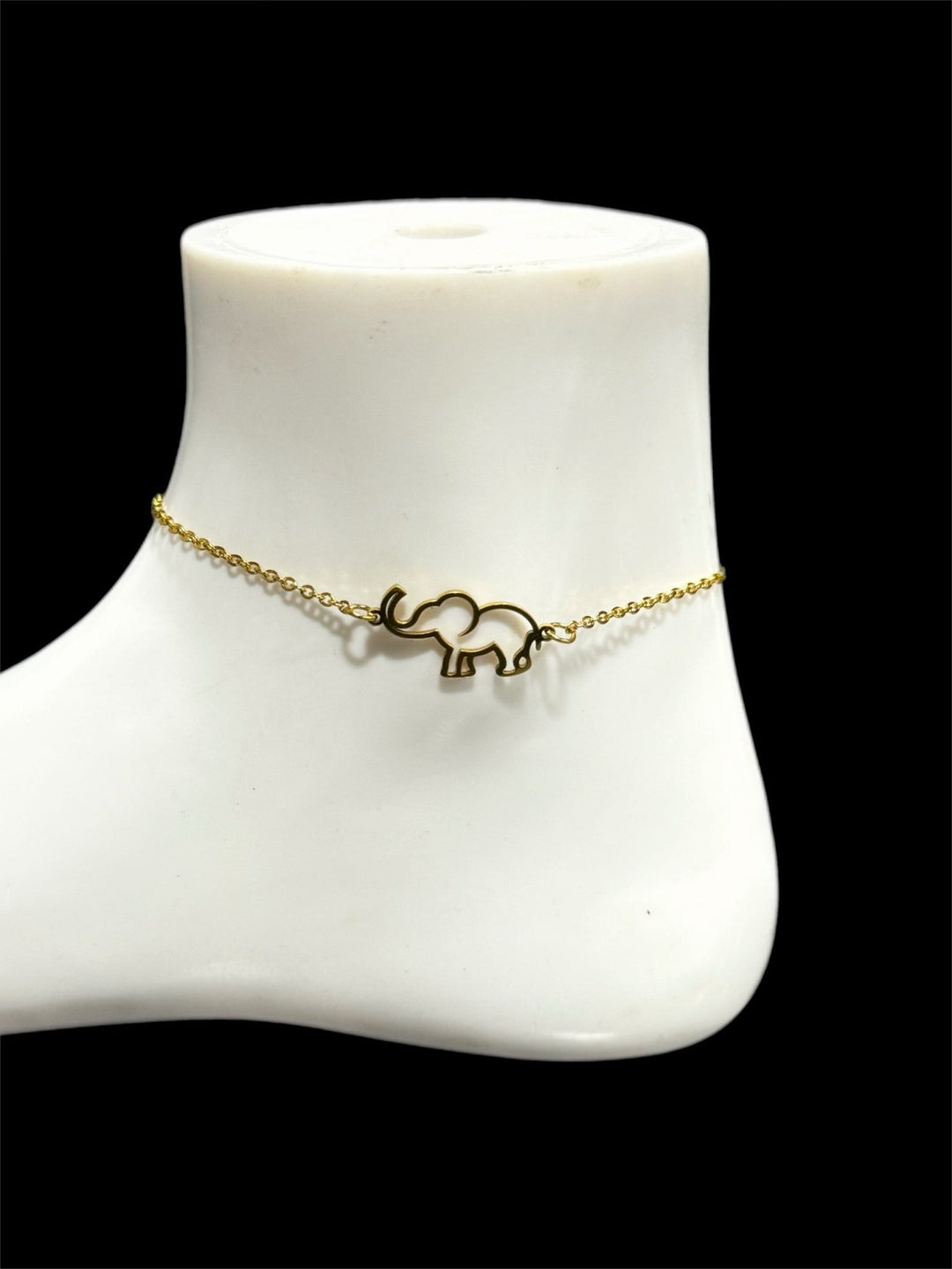 Simple Elephant Anklet - Trufacebygrace