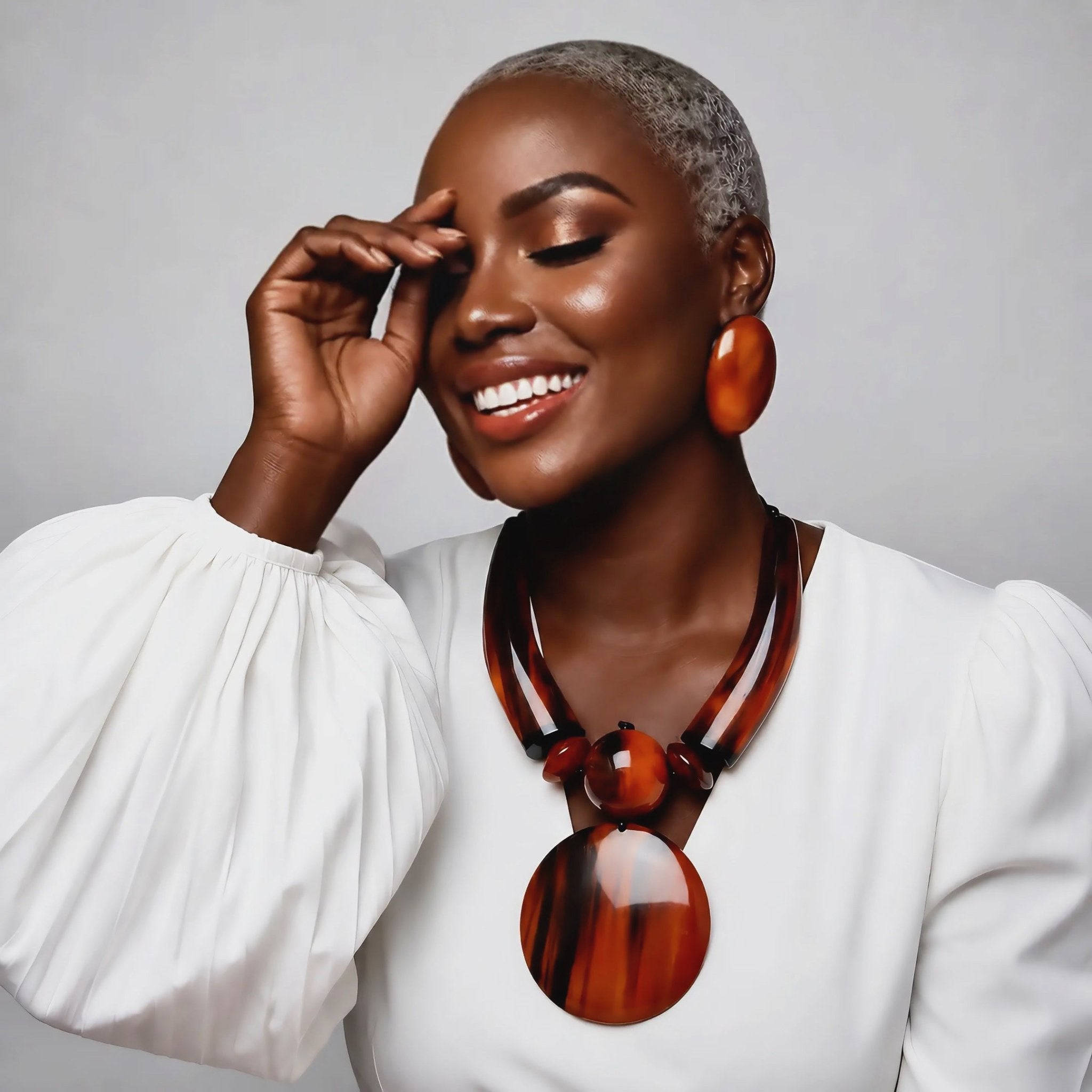 Solar Flame Statement Necklace - Trufacebygrace