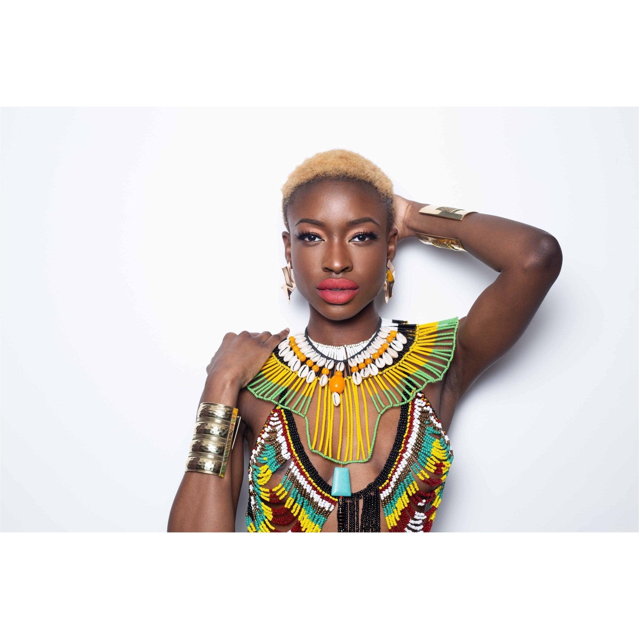 beaded bralet
