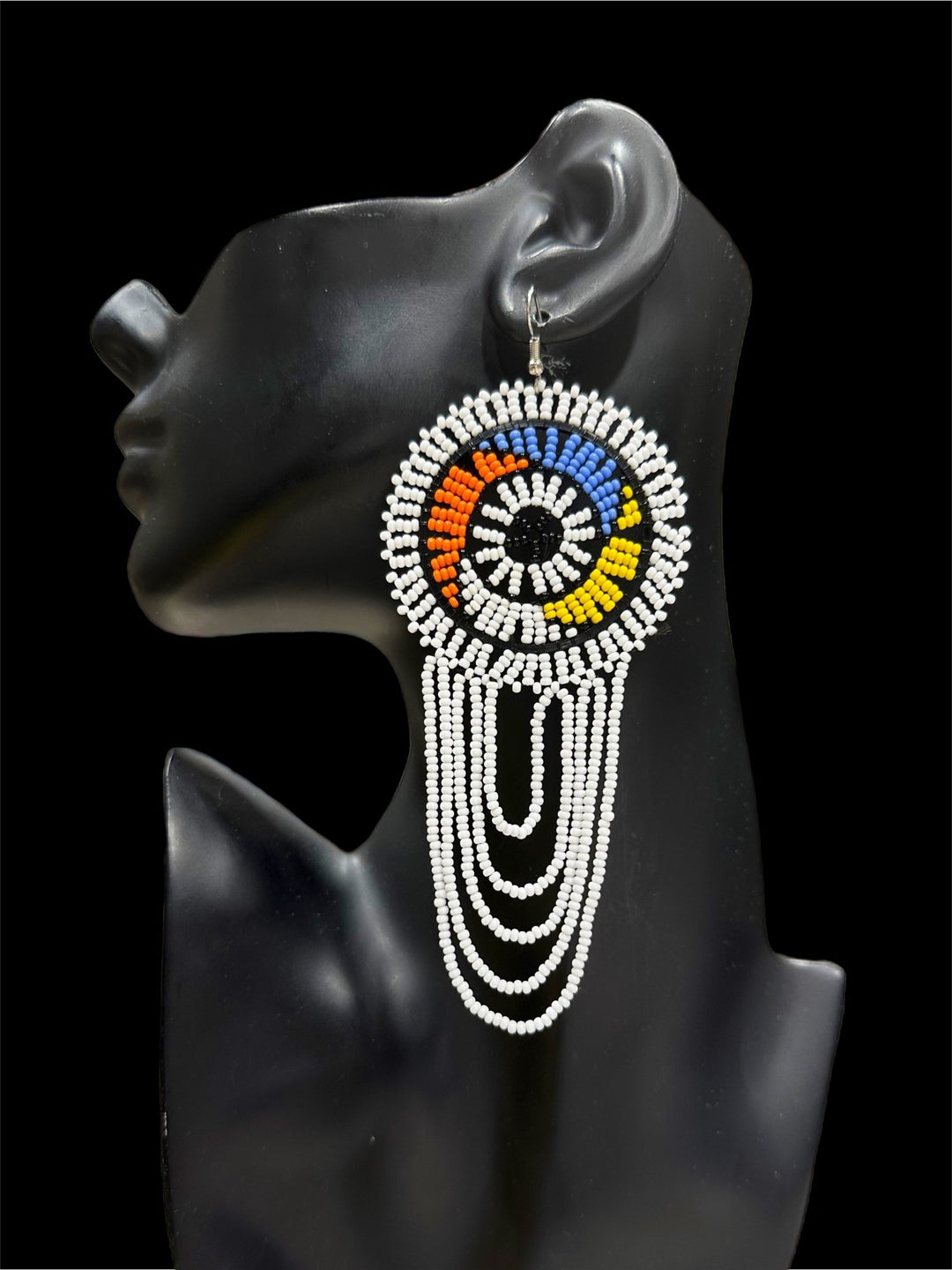 South Africa Handmade Beaded Drop Earrings - Trufacebygrace