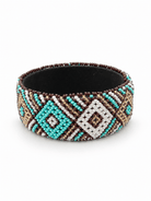 South African beaded bangle - Trufacebygrace