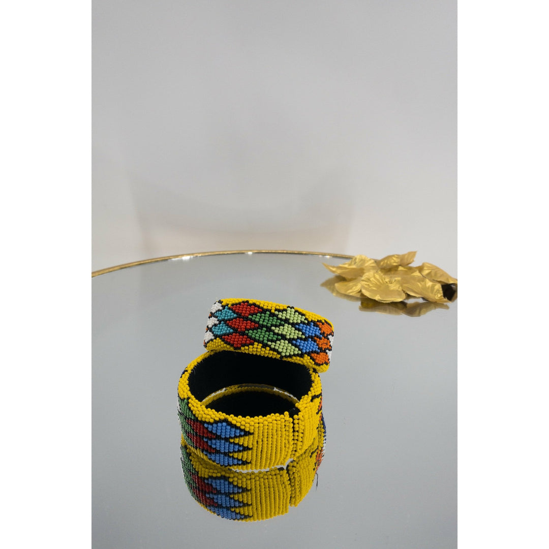 South African beaded bangle/ fra - Trufacebygrace