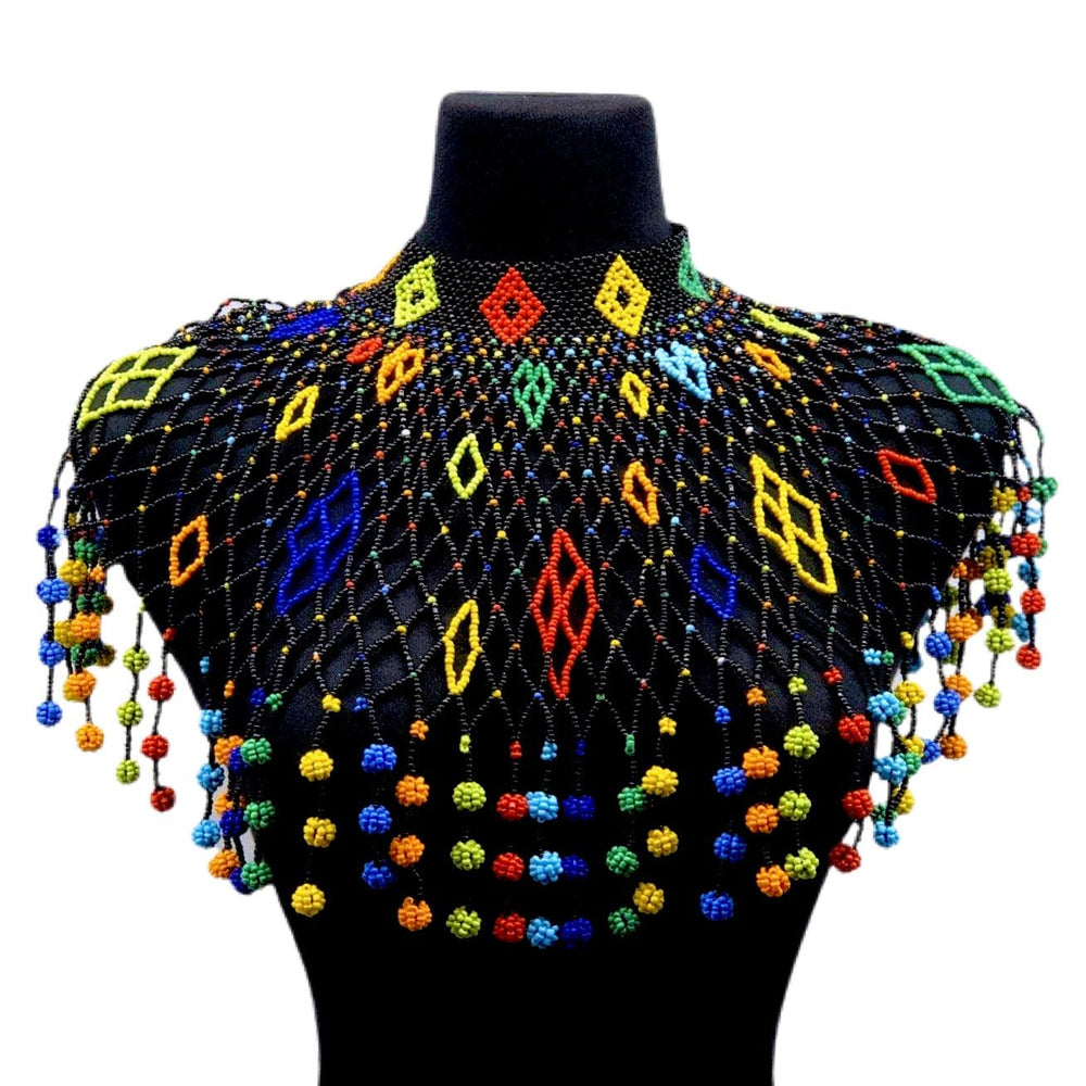 South African beaded Necklace - Trufacebygrace