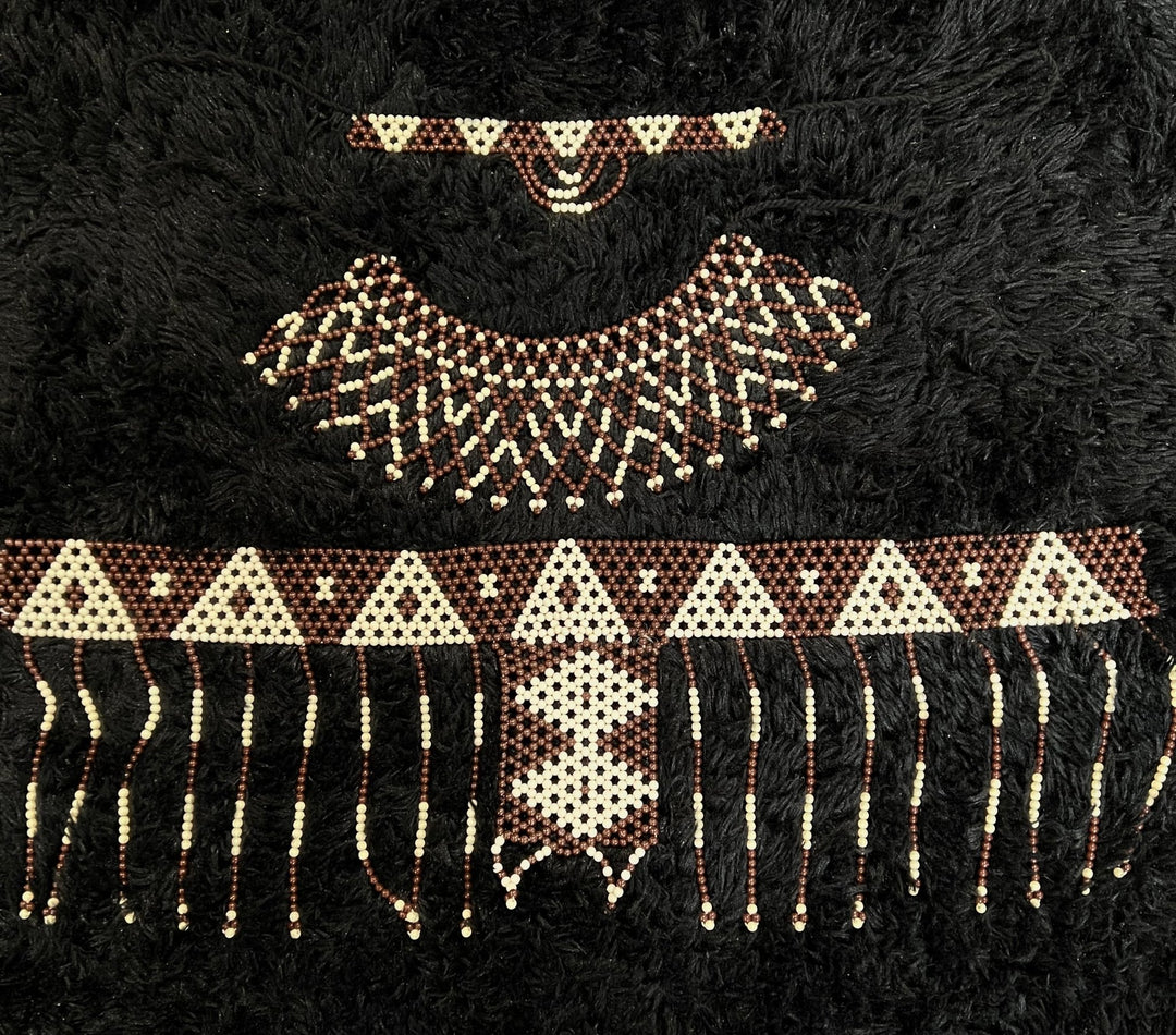 South African Zulu beaded Esemble set - Trufacebygrace