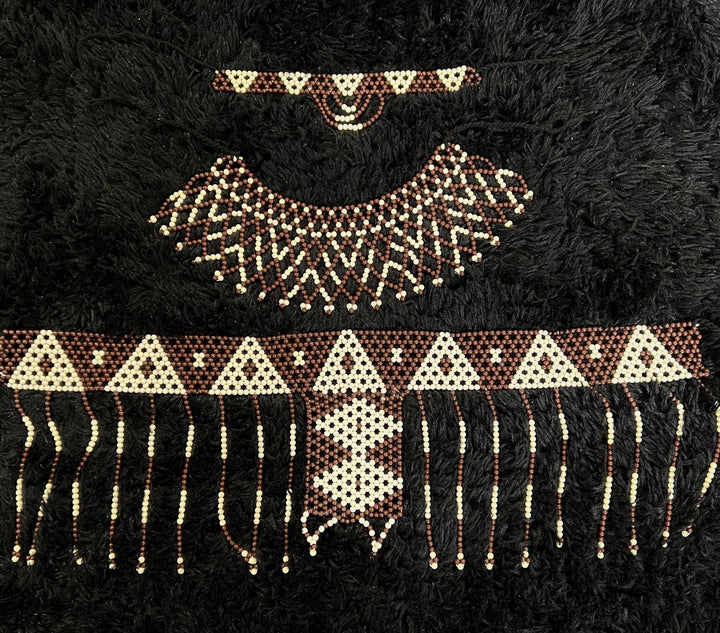 South African Zulu beaded Esemble set - Trufacebygrace