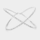 Sparkling Nightfall Rhinestone Cuff Bracelet - Trufacebygrace